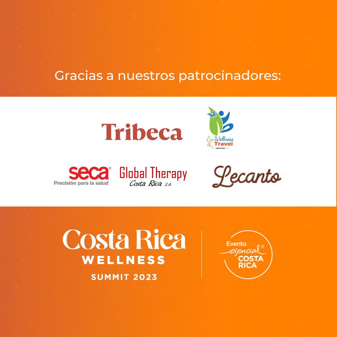 Agradecimiento original a patrocinadores que incluye EcoWellness y Travel